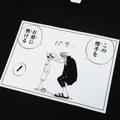 One Piece - Volume 1 Complete Box T-shirt + Comic Style Pouch + 8 Sticker Sheets Featuring Memorable Scenes