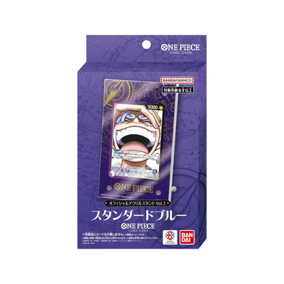 One Piece Card Game - Official Acrylic Stand Vol.2 Standard Blue Ver.
