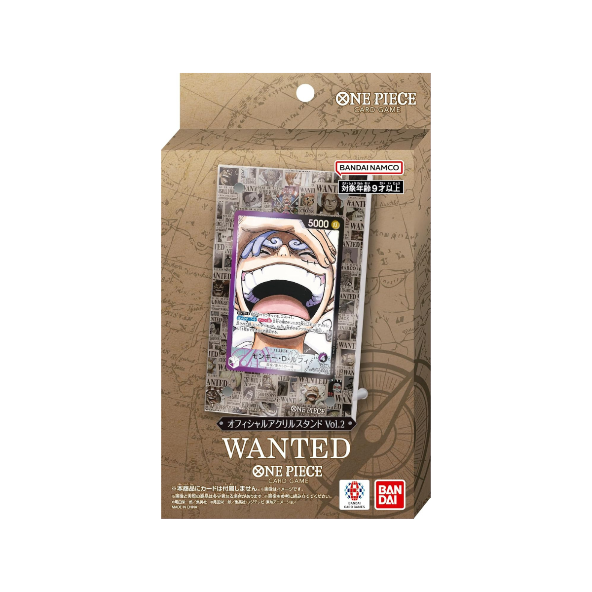 One Piece Card Game - Official Acrylic Stand Vol.2 Wanted Ver.
