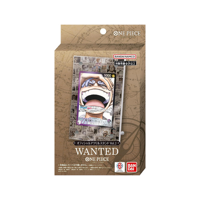 One Piece Card Game - Official Acrylic Stand Vol.2 Wanted Ver.