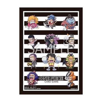 One Piece Card Game Official Card Sleeves 15 - Impel Down [Pre-Order May 30, 2026]