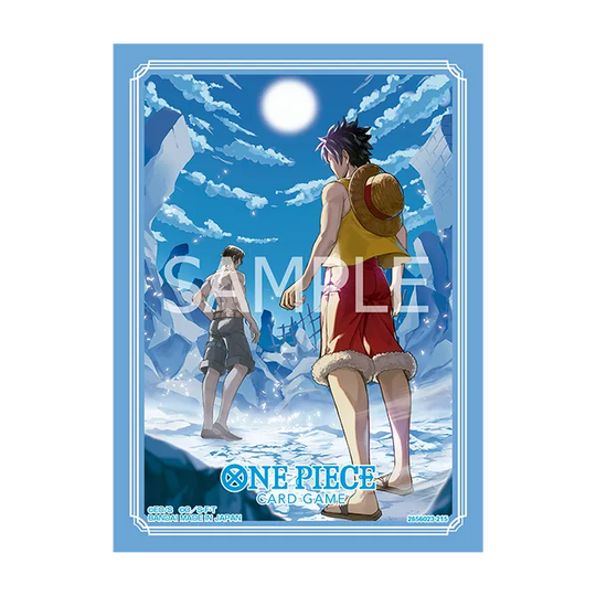 One Piece Card Game Official Card Sleeves 15 - Luffy & Ace