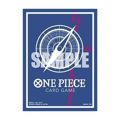 One Piece Card Game Official Card Sleeves 16 - Standard Blue ver. Rocks D. Xebec [Pack of 70 Sleeves] [Pre-Order Aug 2026]