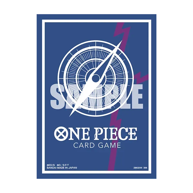 One Piece Card Game Official Card Sleeves 16 - Standard Blue ver. Rocks D. Xebec [Pack of 70 Sleeves] [Pre-Order Aug 2026]