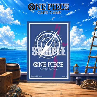 One Piece Card Game Official Card Sleeves 16 - Standard Blue ver. Rocks D. Xebec [Pack of 70 Sleeves] [Pre-Order Aug 2026]