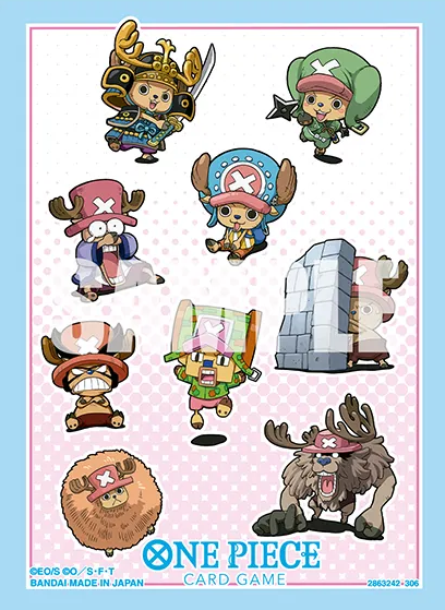 One Piece Card Game Official Card Sleeves 16 - Tony Tony Chopper [Pack of 70 Sleeves] [Pre-Order Aug 2026]