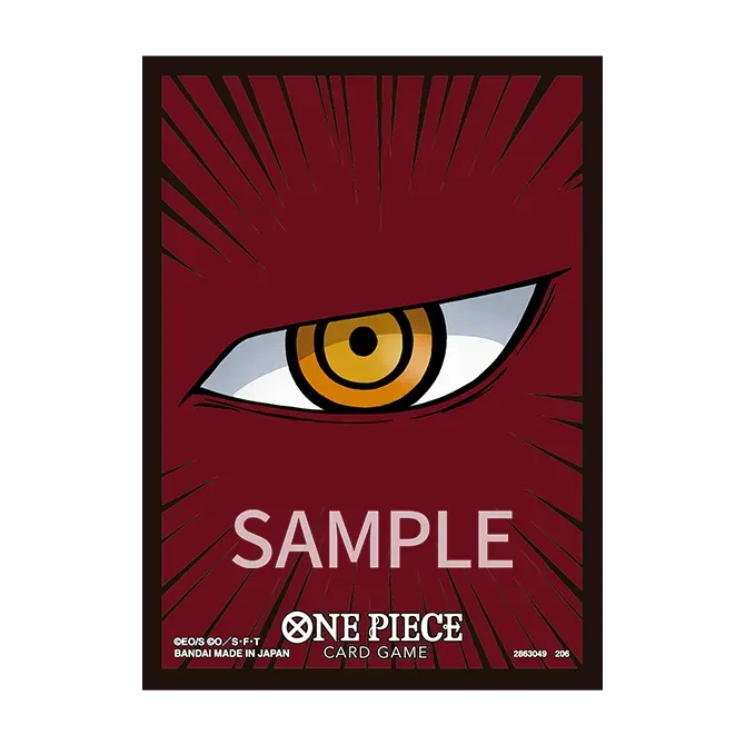 One Piece Card Game Official Card Sleeves Limited Edition Vol. 6 - Dracule Mihawk [Pack of 70 Sleeves]