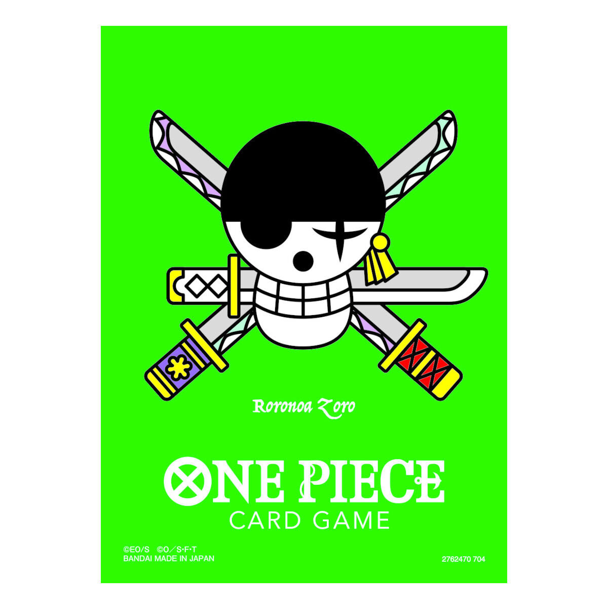 One Piece Card Game Official Limited Card Sleeves - Premium Matte Vol.2 Roronoa Zoro [BCGF Post-Event]