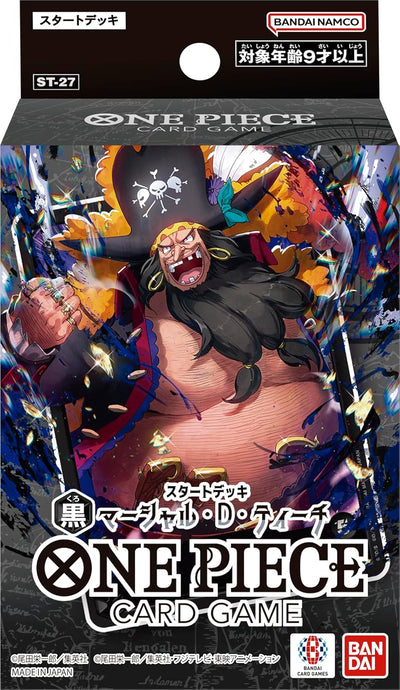 One Piece Card Game Official Starter Deck - Start Deck Black Marshall D. Teach ST-27