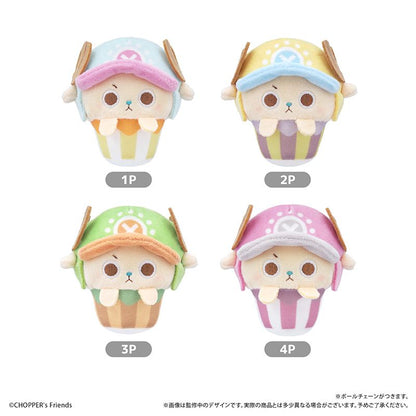 One Piece Cupcake Tapinui - Chopper Complete Set of 4 Types [Pre-Order Mar 2027]