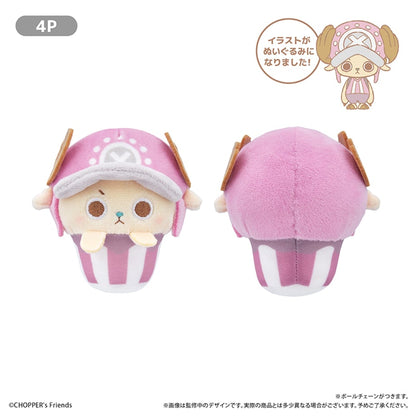 One Piece Cupcake Tapinui - Chopper Complete Set of 4 Types [Pre-Order Mar 2027]