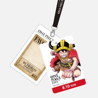 One Piece Day 25 - Admission Pass & Favorite Card