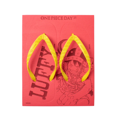 One Piece Day 25 - Beach Sandals Luffy Size L