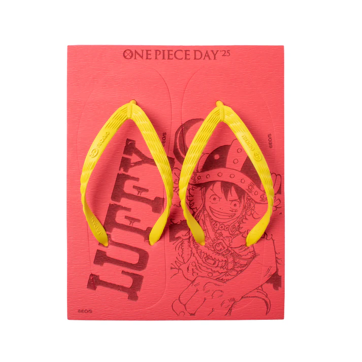 One Piece Day 25 - Beach Sandals Luffy Size L