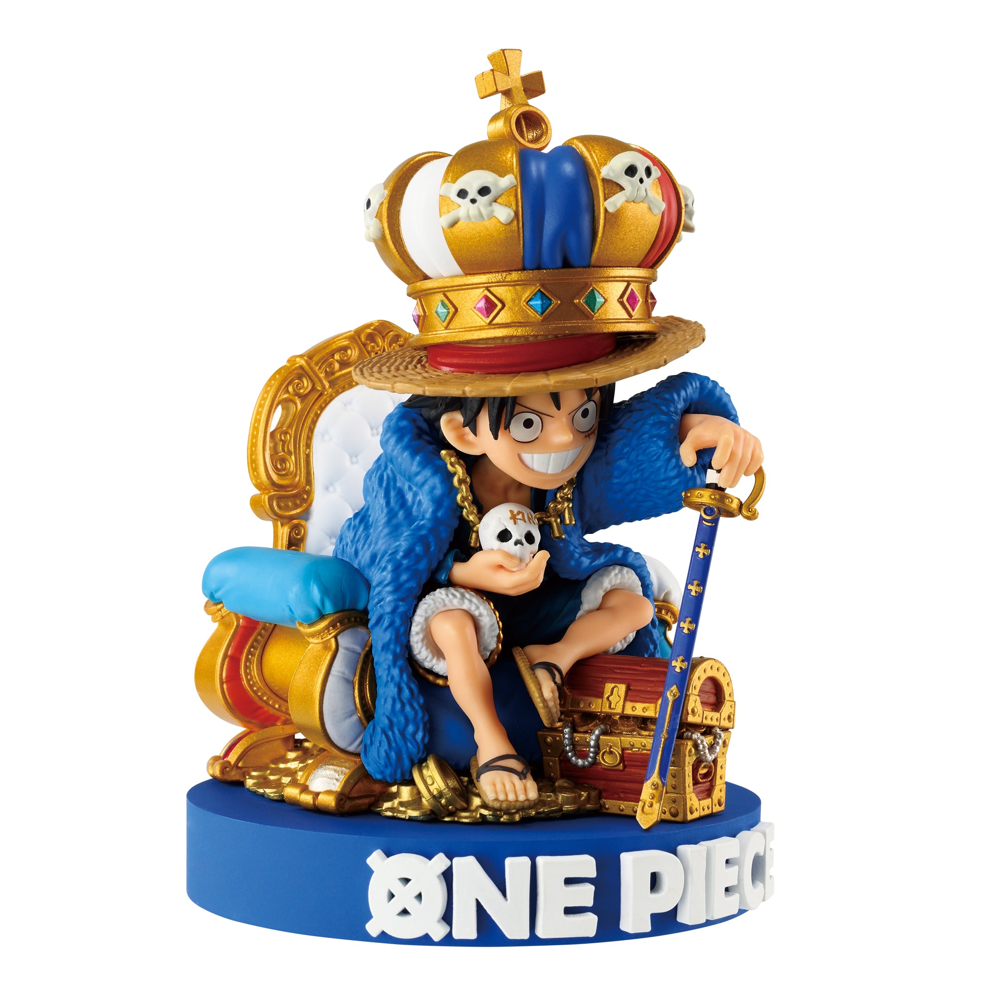 One Piece Day 26 World Collectable Figure - One Piece Base Shop Limited Edition Base Blue Ver.