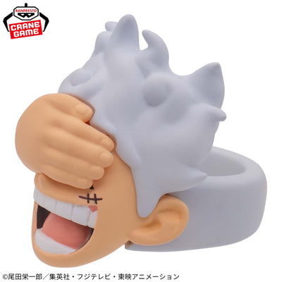 One Piece Fig Ring! Base Shop - Monkey D. Luffy Gear 5 Complete Set of 5