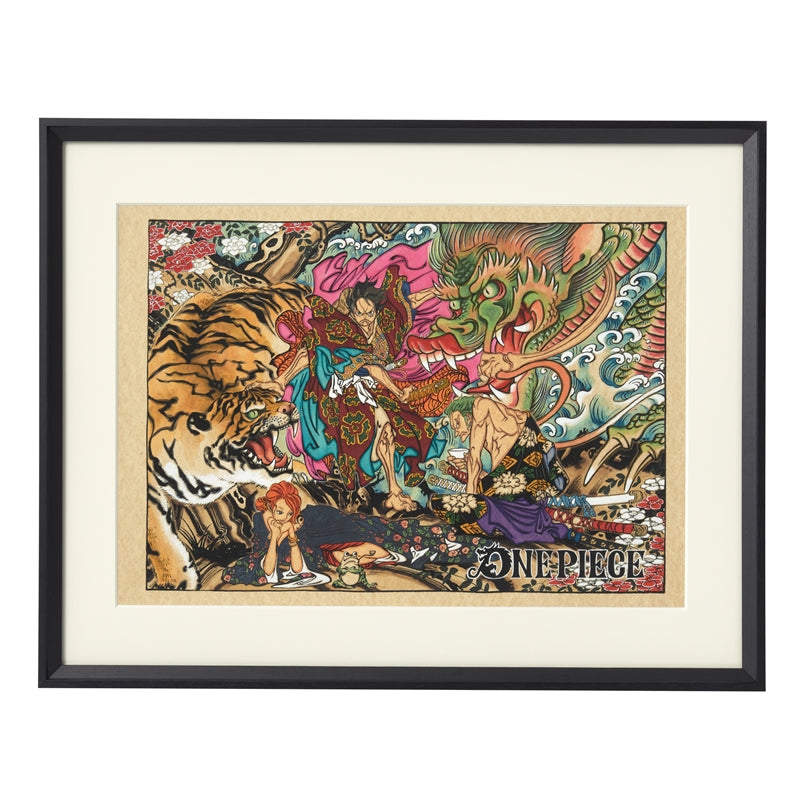 One Piece Framed High-Resolution Reproduction of the Original Artwork - Weekly Shonen Jump April/May 2009 New Edition [Pre-order Jan 2026]