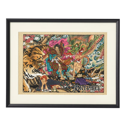 One Piece Framed High-Resolution Reproduction of the Original Artwork - Weekly Shonen Jump April/May 2009 New Edition [Pre-order Jan 2026]