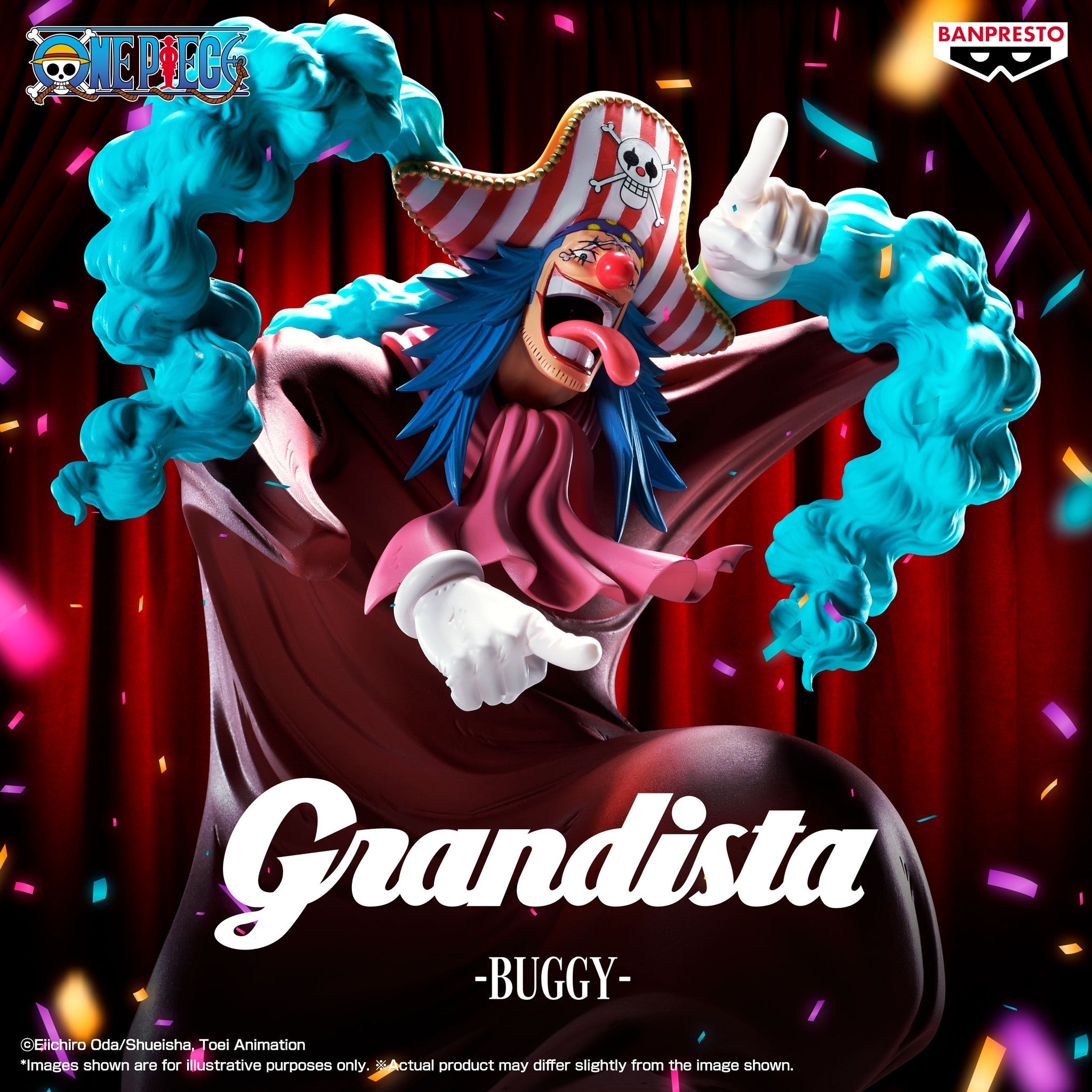 One Piece Grandista - Buggy [Pre-Order Sep 2026]