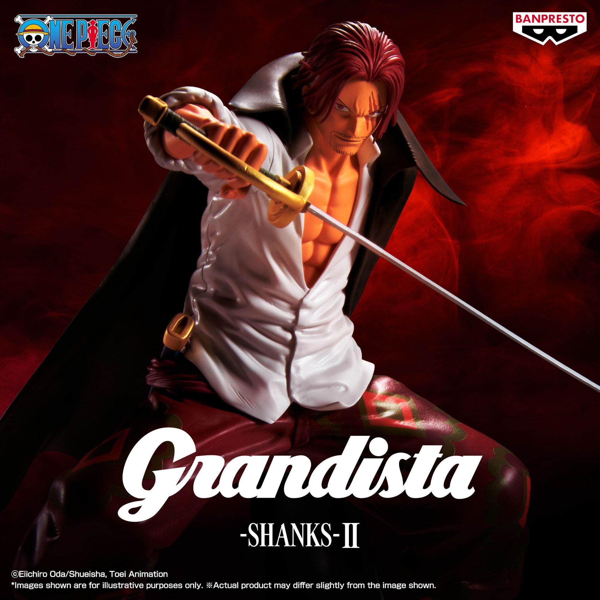 One Piece Grandista - Shanks II [Pre-Order Sep 2026] – JumpIchiban