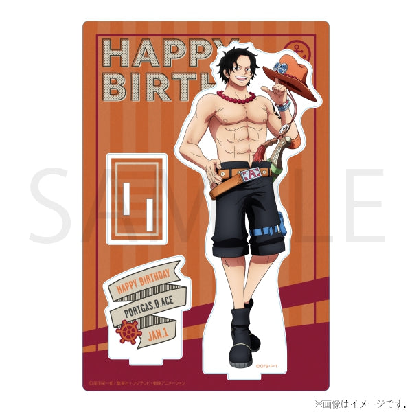 One Piece HBD Retro Pop - Acrylic Stand 1.1 Ace [Pre-order Jan 2027]