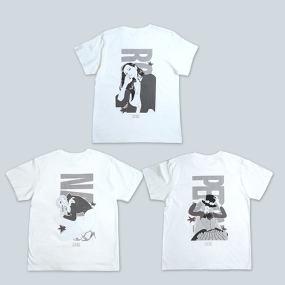 One Piece Heroine Collection - Double-Sided Print T-Shirt (3 Types)