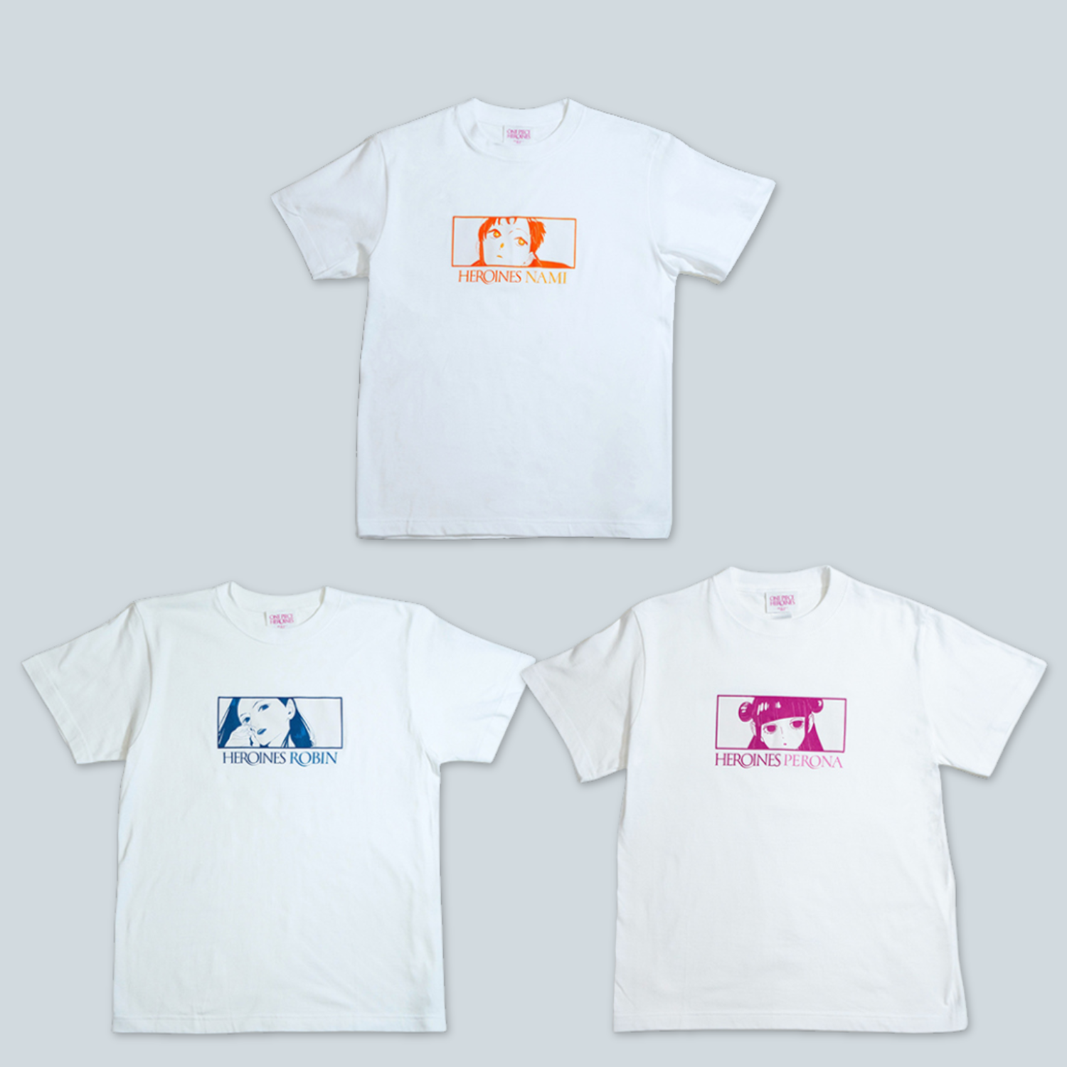One Piece Heroine Collection - T-shirt A (3 Types)