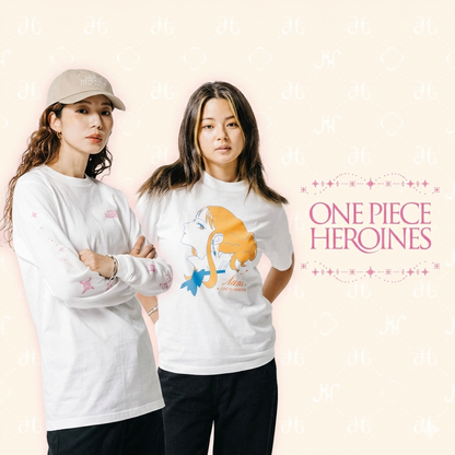One Piece Heroine Collection - Double-Sided Print T-Shirt (3 Types)