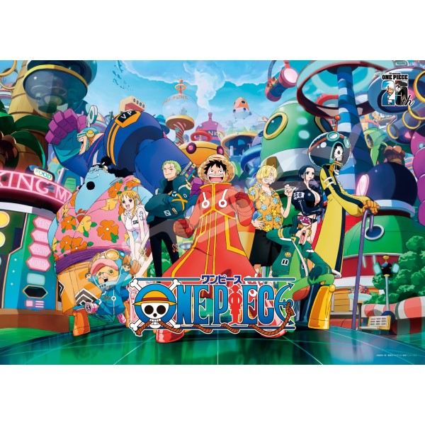 One Piece Jigsaw Puzzle 500 Pieces [Exciting Future Island] 500