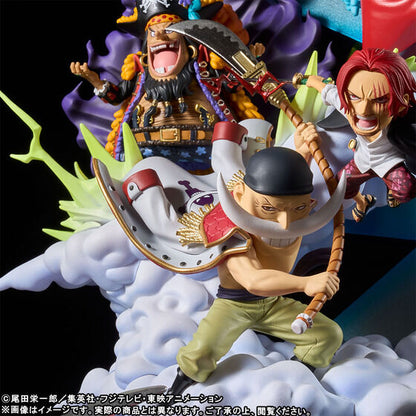 One Piece King of modeling World Collectible Figure Premium - New and Old Four Emperors [Pre-Order Apr 2026]