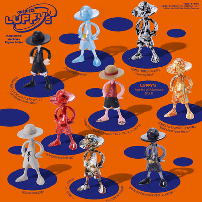 One Piece LUFFY's - Memories of Adventure Vol.4 Complete Set of 10 Types [Pre-Order Feb 2027]