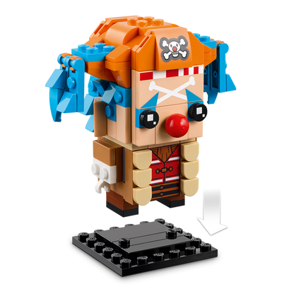 One Piece Lego - Buggy the Clown Figure
