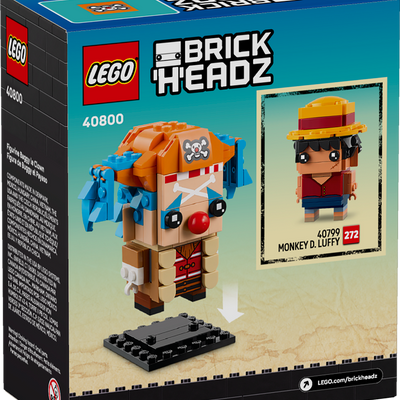 One Piece Lego - Buggy the Clown Figure