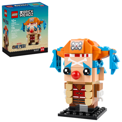 One Piece Lego - Buggy the Clown Figure