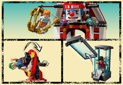 One Piece Lego - Clown Buggy Circus Tent