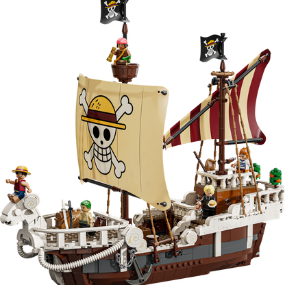 One Piece Lego - Pirate Ship Going Merry