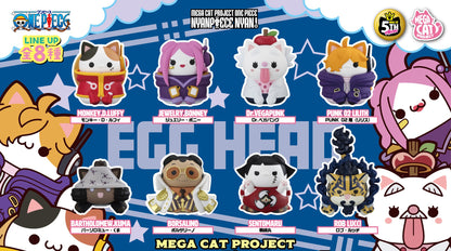 One Piece Mega Cat Project - Nyampis Nyan! Egghead Edition Complete Set of 8 Types