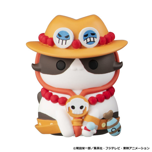 One Piece Mega Cat Project - Nyampis Nyan! I'm Gonna Be the Pirate King Nyan! Box of 8 Types RANDOM [Pre-Order Mar 2027]