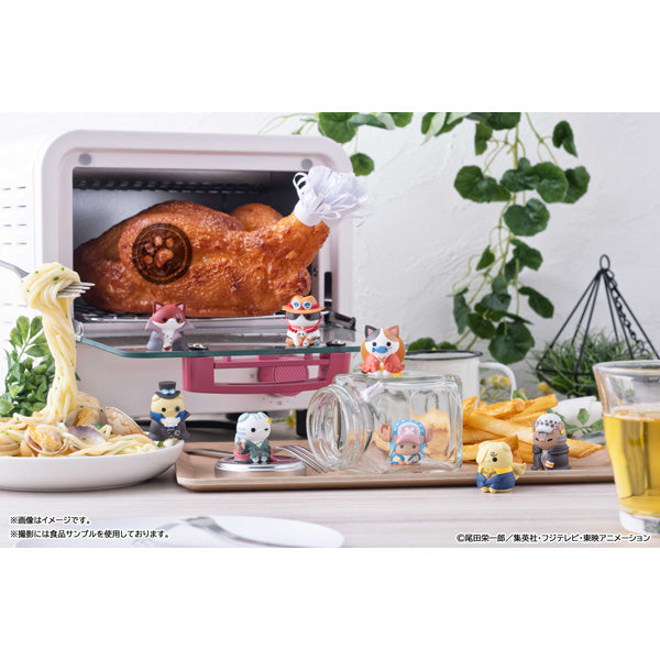 One Piece Mega Cat Project - Nyampis Nyan! I'm Gonna Be the Pirate King Nyan! Box of 8 Types RANDOM [Pre-Order Mar 2027]