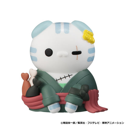 One Piece Mega Cat Project - Nyampis Nyan! I'm Gonna Be the Pirate King Nyan! Box of 8 Types RANDOM [Pre-Order Mar 2027]