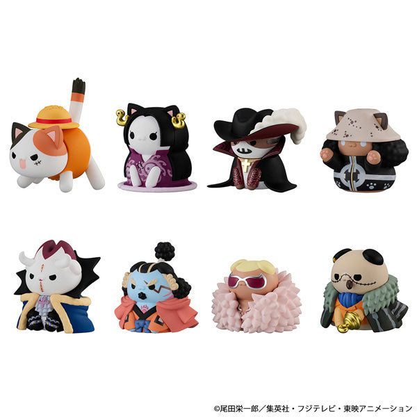 One Piece Mega Cat Project - Nyampis Nyan! Luffy and the Seven Warlords of the Sea Box of 8 [Random] [Pre-Order Nov 2026]