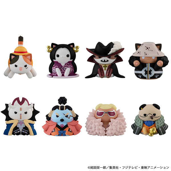 One Piece Mega Cat Project - Nyampis Nyan! Luffy and the Seven Warlords of the Sea Box of 8 [Random] [Pre-Order Nov 2026]