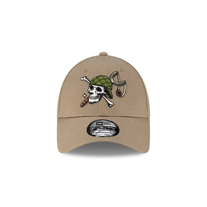 One Piece Netflix x NEW ERA 9THIRTY Cap - Usopp British Khaki
