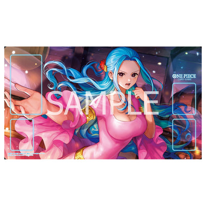 One Piece Official Card Game Playmat - Nefertari Vivi + Bonus Card [Pre-Order Feb 2026]