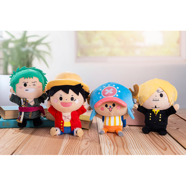 One Piece Plush Toy - Banzai Sitting Plush Toy (4 Types)