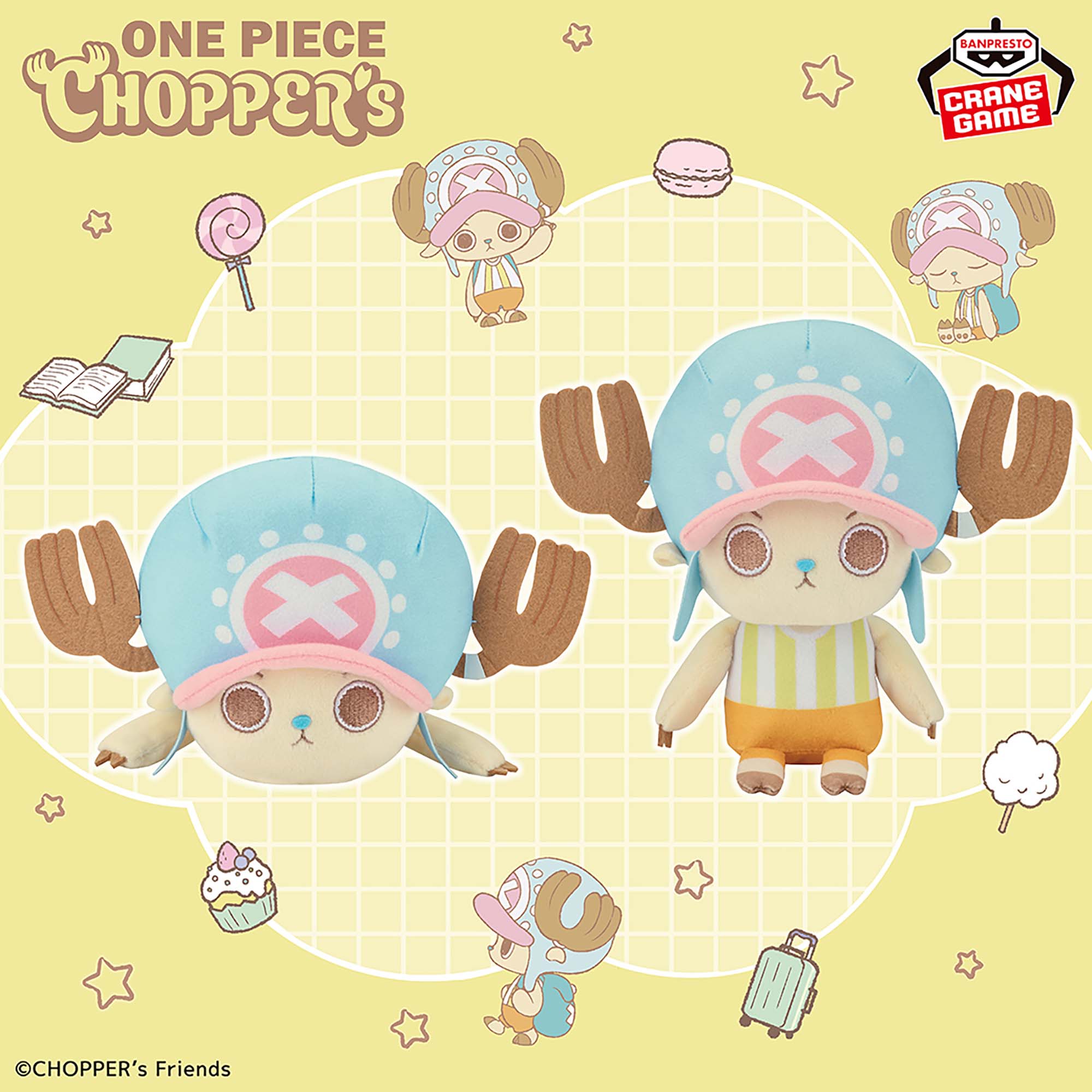 One Piece Plush Toys - Chopper (2 Types) [Pre-Order Jul 2026