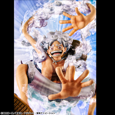 One Piece Portrait.Of.Pirates P.O.P Evolutionary History - Monkey D. Luffy Gear 5 [Pre-Order Oct 2026]