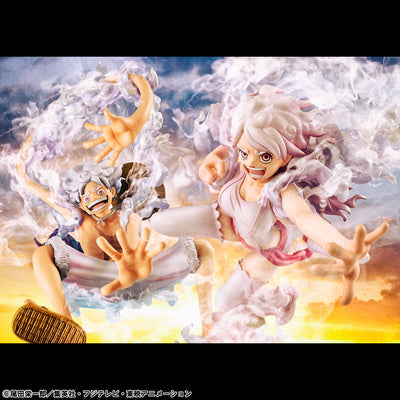 One Piece Portrait.Of.Pirates P.O.P Evolutionary History - Monkey D. Luffy Gear 5 [Pre-Order Oct 2026]