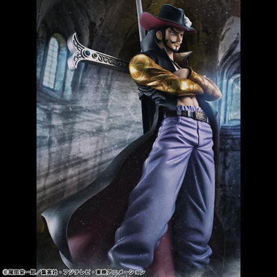 One Piece Portrait.Of.Pirates P.O.P - SA Limited Hawk-Eye Dracule Mihawk Ver.R [Pre-Order May 2026]