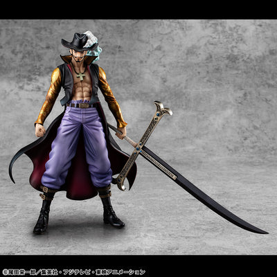 One Piece Portrait.Of.Pirates P.O.P - SA Limited Hawk-Eye Dracule Mihawk Ver.R [Pre-Order May 2026]